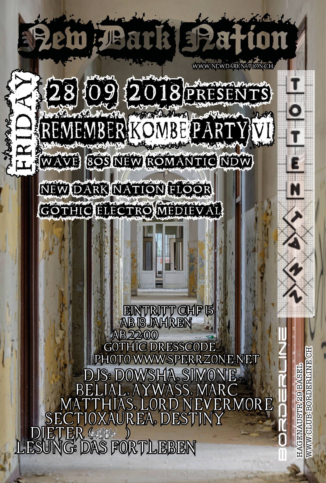 Flyer vom 28. September 2018